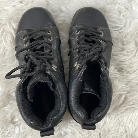 HARLEY DAVIDSON WOMEN'S TYLER MOTORCYCLE BOOTS ROUND TOE LEATHER - Picture 7 of 16